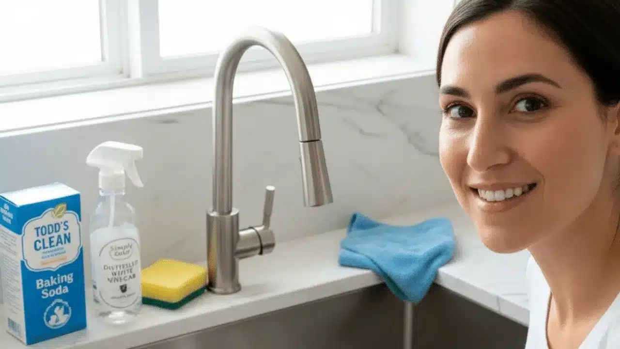 נסו את הניקוי העמוק והקל שלי לכיור המטבח שלכם וקבלו תוצאות נוצצות תוך רגע